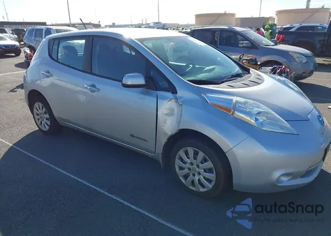 2014 Nissan Leaf S from USA, damaged, VIN 1N4AZ0CP5EC336323